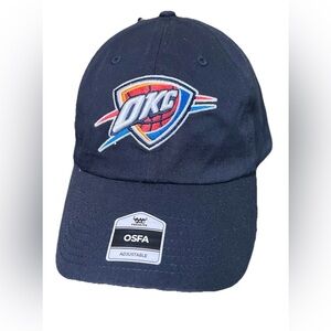 NBA Oklahoma City Thunder Fan Favorite Cap. Team Logo. Adjustable. One Size. NEW